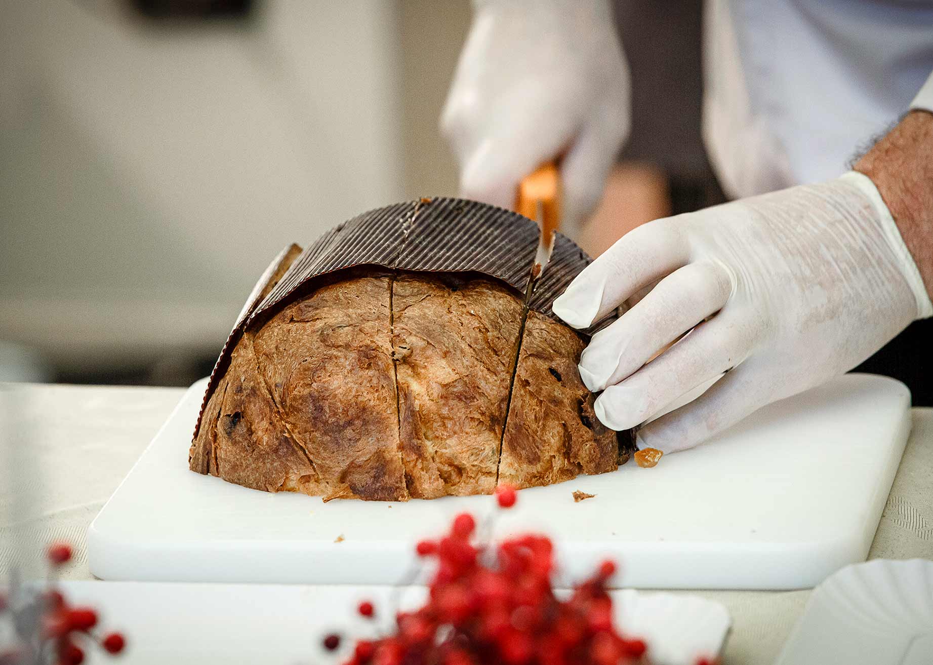 Stampo panettone Novacart alla Coppa del Mondo del Panettone