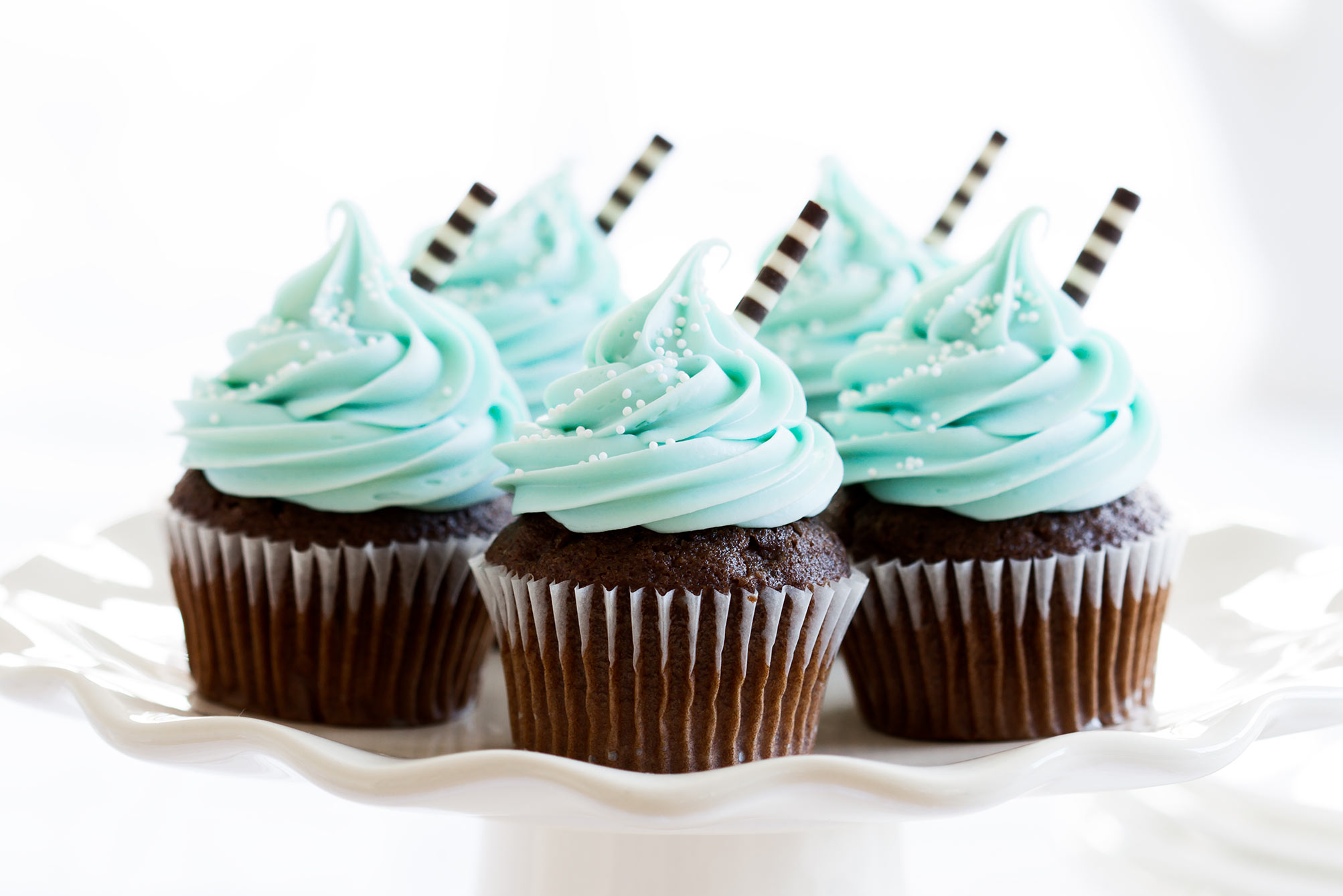 St, Patrick's Day Guinness Cupcakes in Novacart baking cups