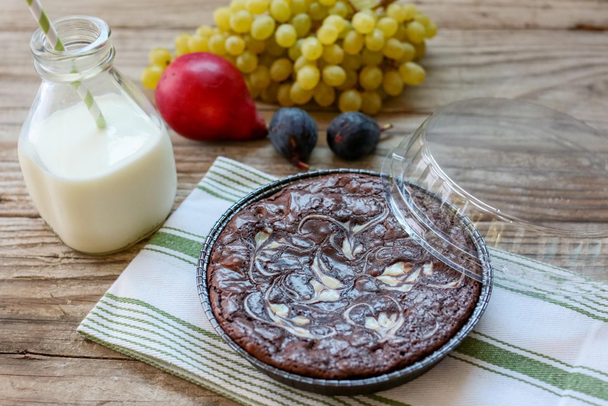 torta pere e cioccolato nello stampo optima novacart