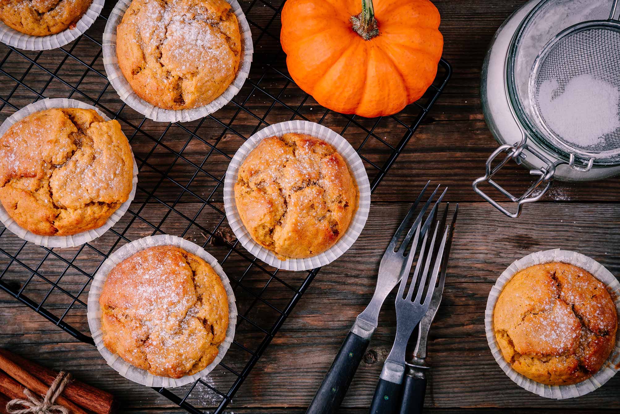 muffin alla zucca per halloween nei pirottini novacart