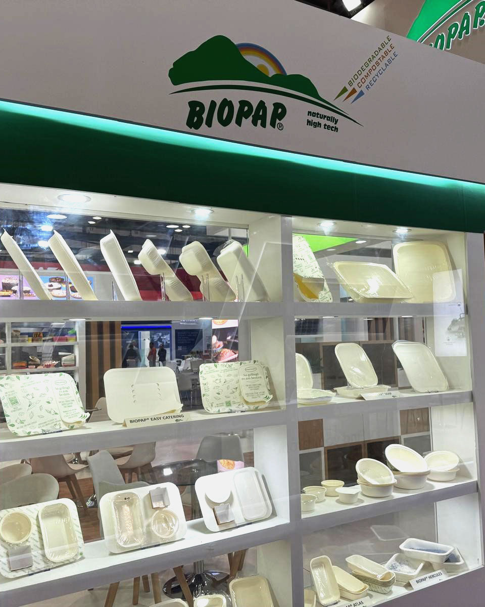 Biopap’s containers and trays