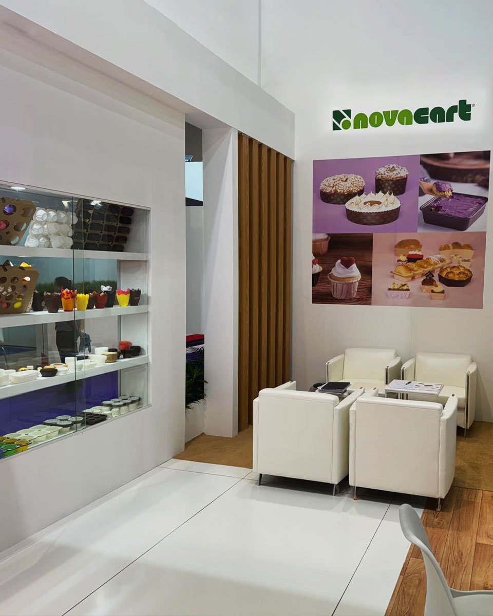 Novacart's booth at Gulfood Manufacturing 2024