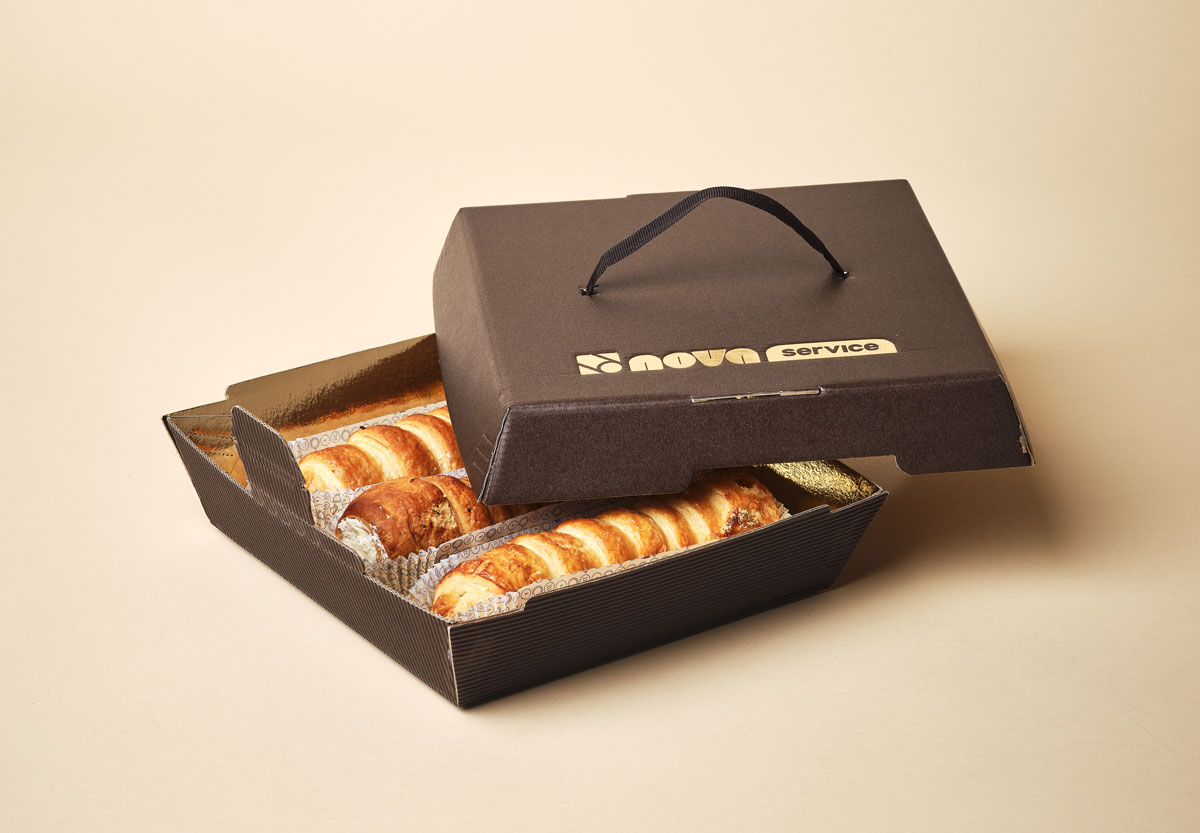 NovaService box for pastries