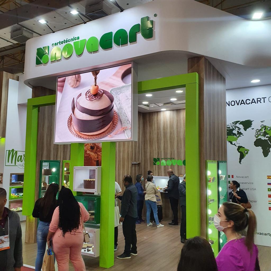 Novacart stand at Fipan 2022 Brazil