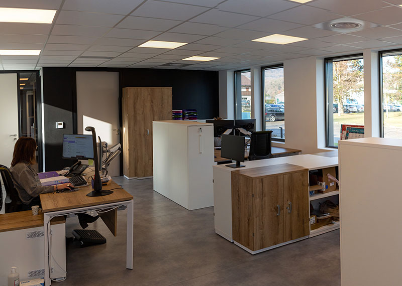 Nordia offices and desks