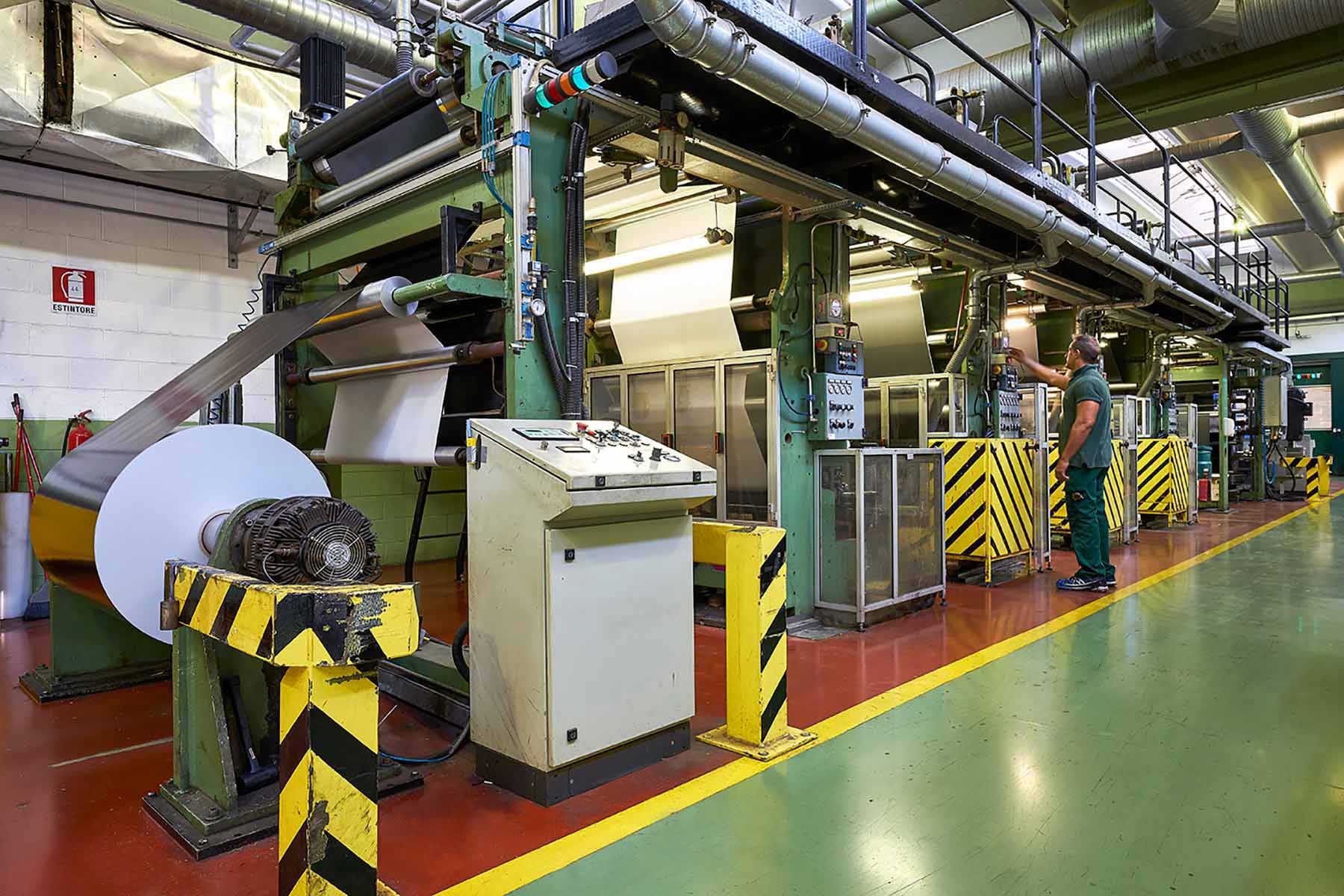 Novacart production plant machineries