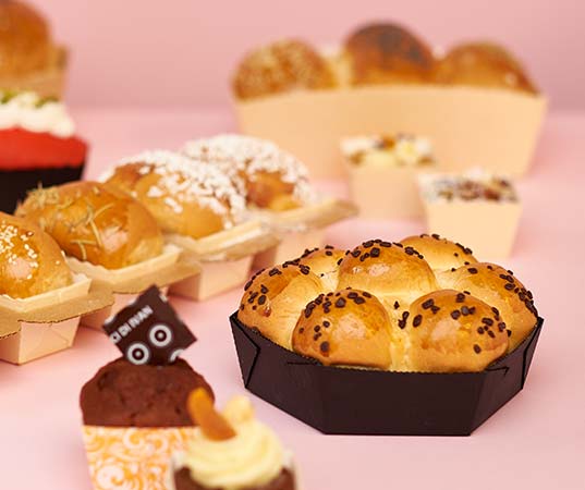 Novacart products for pastry shops