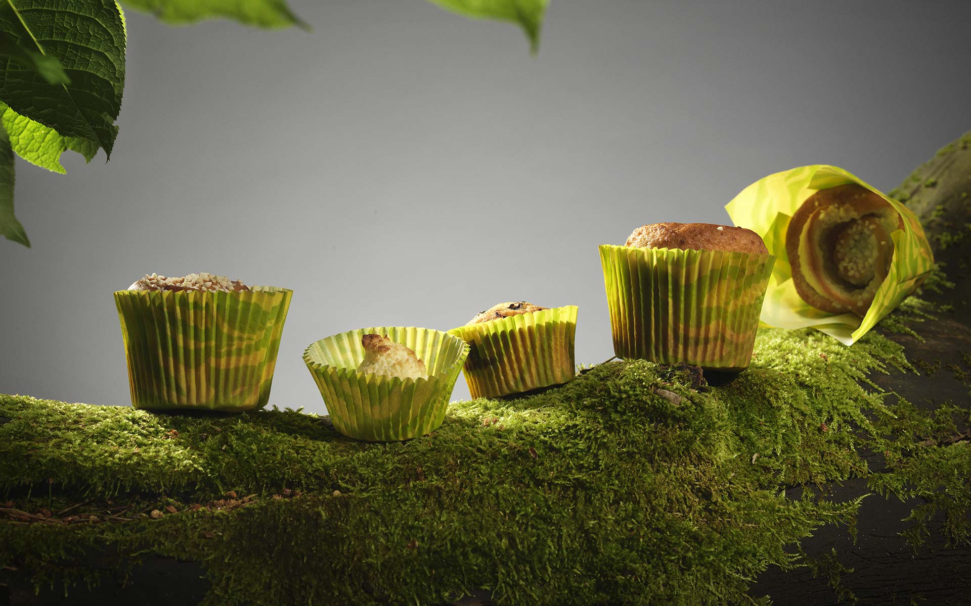 Siluett cupcake molds