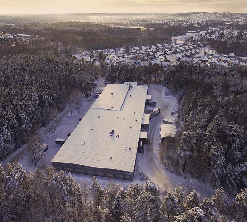 Siluett headquarters in Sweden