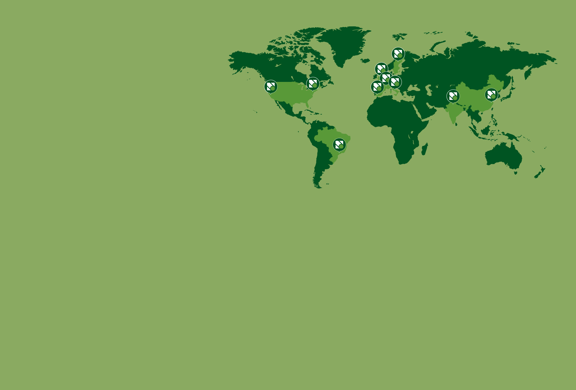 Sedi Novacart Group nel mondo